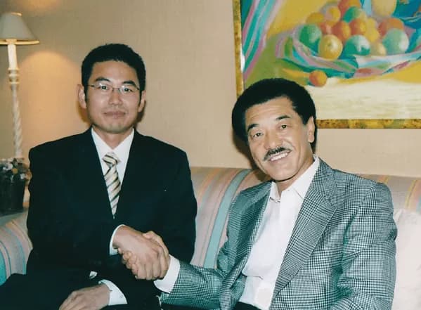 具志堅用高氏との対談(2008年 報道ニッポン取材)