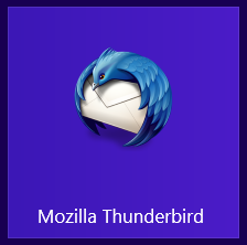 手順1: 「Thunderbird」を起動します。